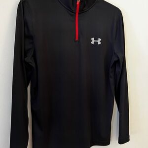 SET OF 3 Diff. Colors-Under Armour Black, Green & Gray Youth Large Sweatshirts